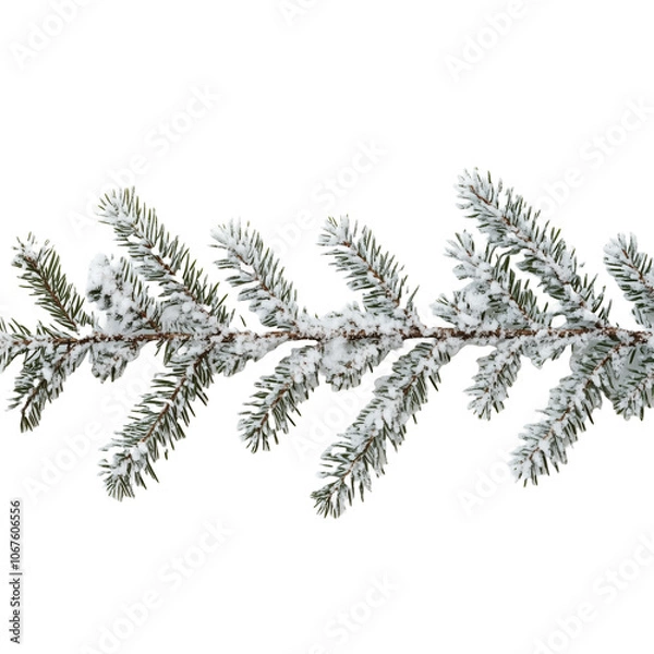 Obraz christmas tree branches
