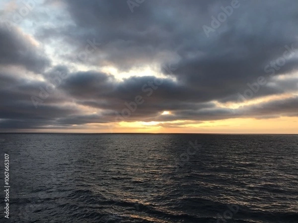 Obraz sunset over the sea