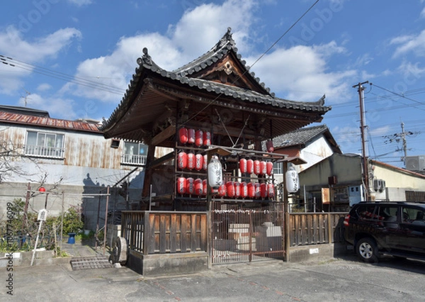 Fototapeta 千本閻魔堂　鐘つき堂　京都市上京区