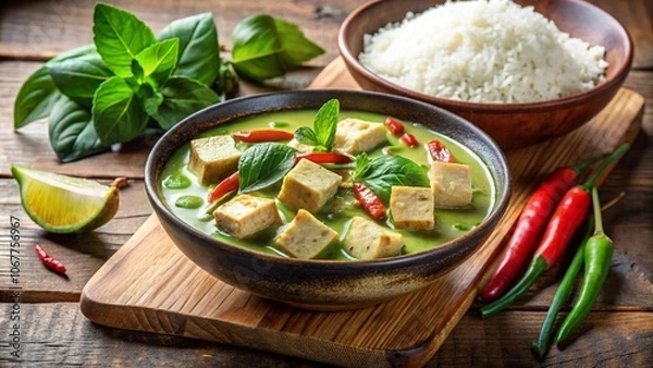 Fototapeta soup wih vegetables, generative ai, ai generated