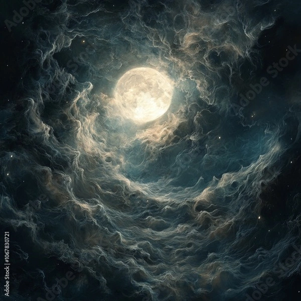 Obraz A Moon Unraveled
