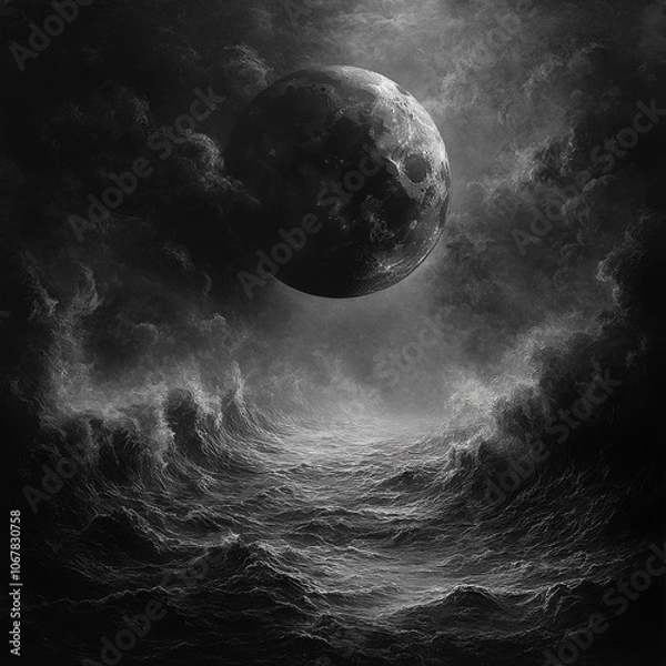 Obraz A Moon Unraveled