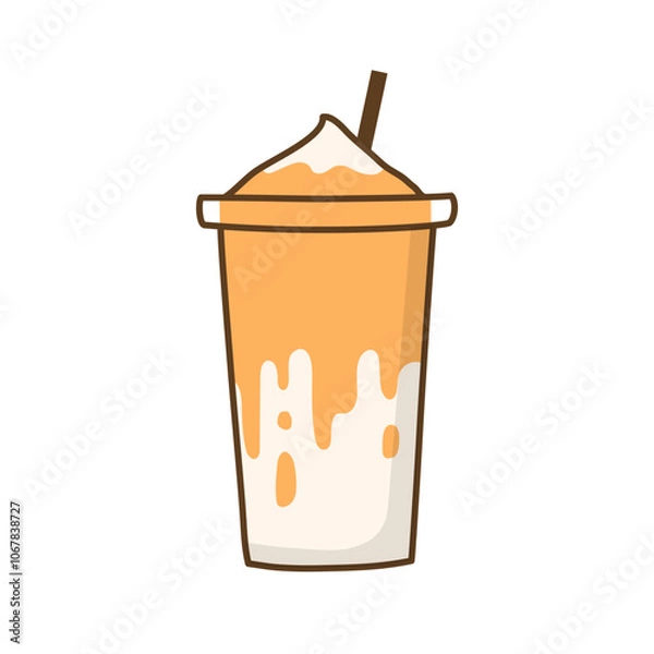 Obraz mango yogurt smoothie