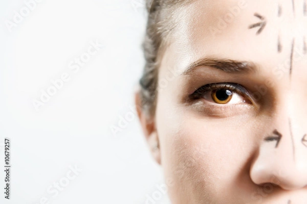 Obraz Plastic surgery patient