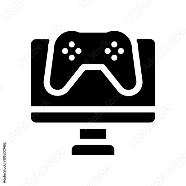 Fototapeta PC Game Icon