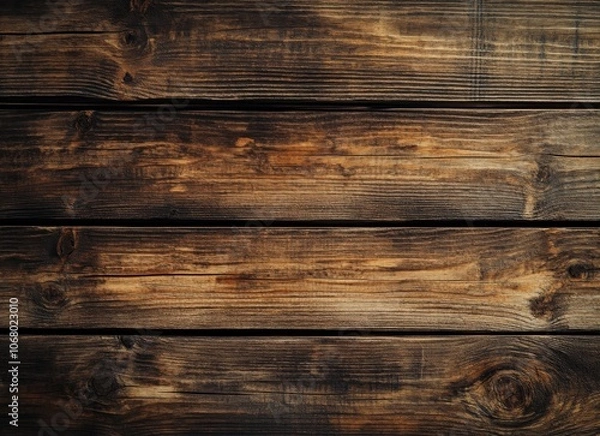 Fototapeta Rustic wooden background with a warm, natural texture.