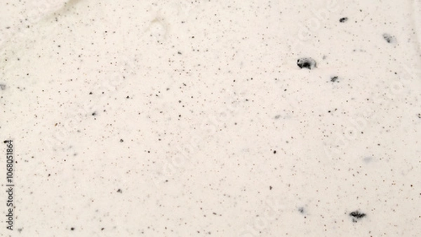 Fototapeta Close-up Top view Surface ice cream Cookies and Cream.