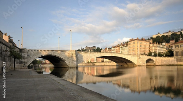 Obraz les quais de sâone à lyon