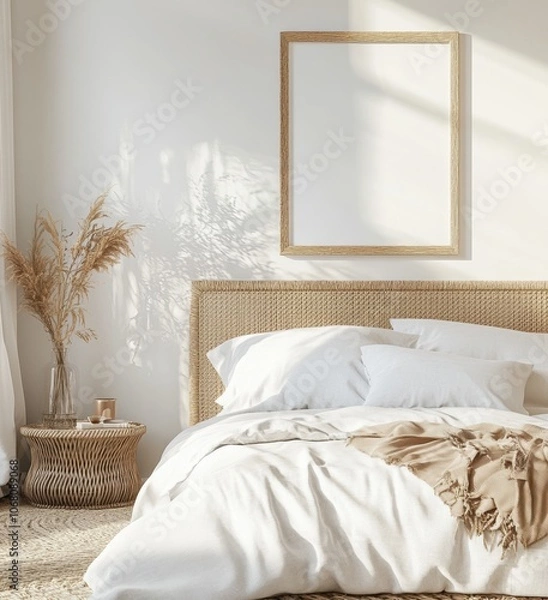 Fototapeta Bedroom Mockup.
