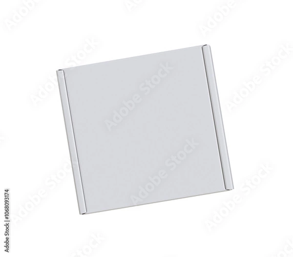 Obraz blank notebook isolated on white. box packaging.