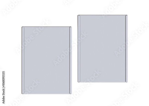 Obraz blank white book