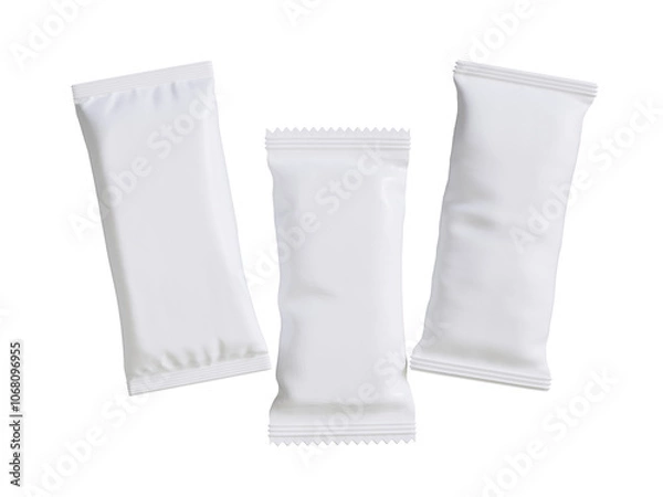 Obraz white plastic container for cosmetic.