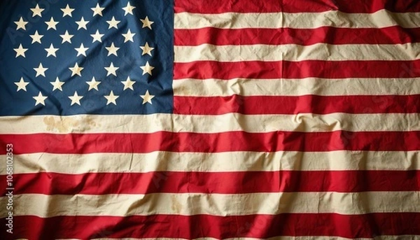 Fototapeta USA flag. American flag. background