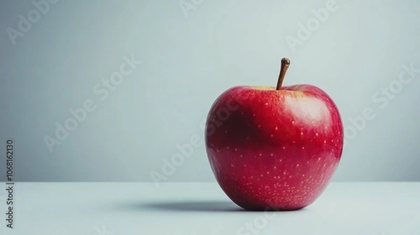 Fototapeta apple fresh on isolate white background 