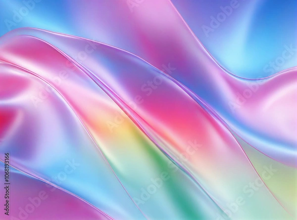 Fototapeta abstract background with waves