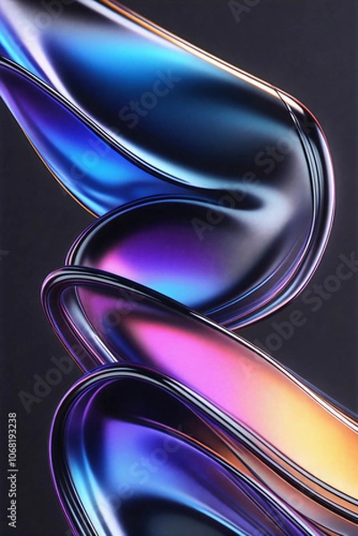 Obraz abstract glass background