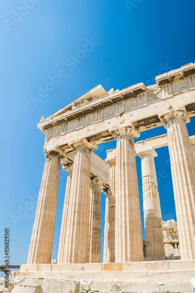 Obraz Parthenon temple on the Acropolis in Athens, Greece