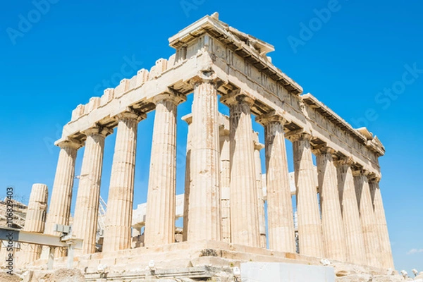 Obraz Parthenon temple on the Acropolis in Athens, Greece