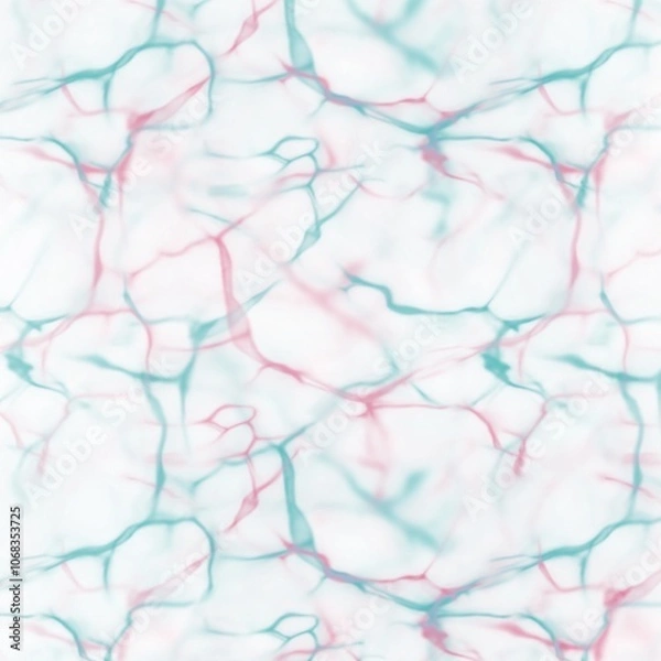 Fototapeta Intricate marble-effect pattern with swirling veins.