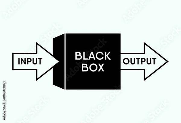 Fototapeta Black box principle