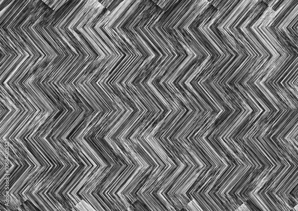 Fototapeta black and white wavy background with a taper shape