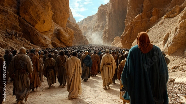 Obraz Exodus of Jews from Egypt