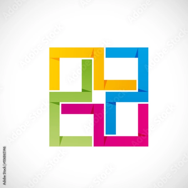 Fototapeta forme graphique