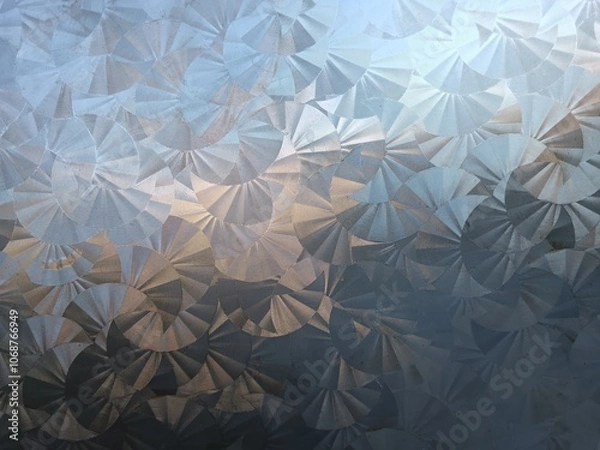 Fototapeta pattern on window