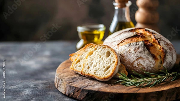 Fototapeta Vibrant sushi rolls with fresh salmon, avocado, and colorful garnishes, served on a plate with artistic sauce drizzle.