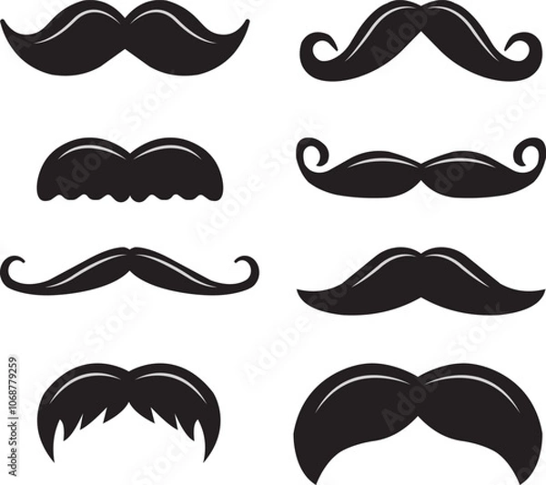 Obraz mustache icon