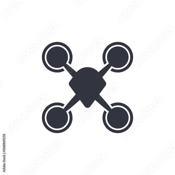 Obraz Drone Logo Template Icon
