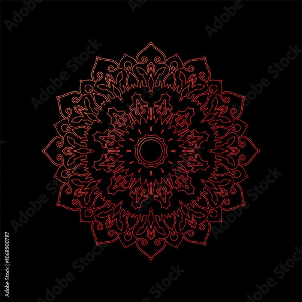 Obraz Mandalas for coloring book.