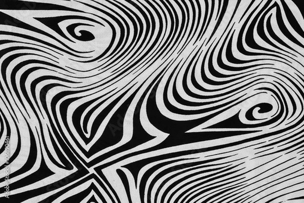 Fototapeta texture of print fabric striped zebra