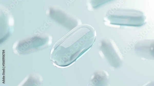 Obraz close up of pill