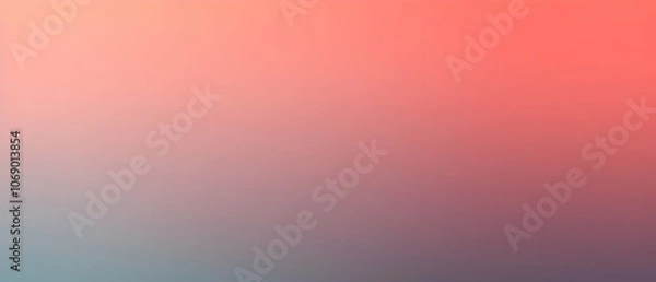 Obraz Blurred gradient Slate to Coral background