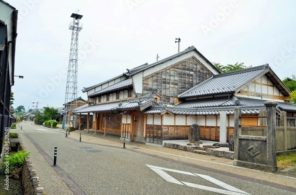 Fototapeta 中山道 鵜沼宿