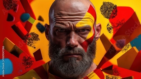 Fototapeta country flag