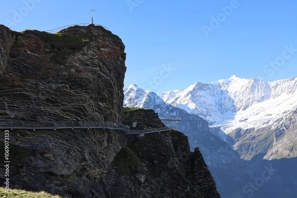 Obraz overlook in the mountains