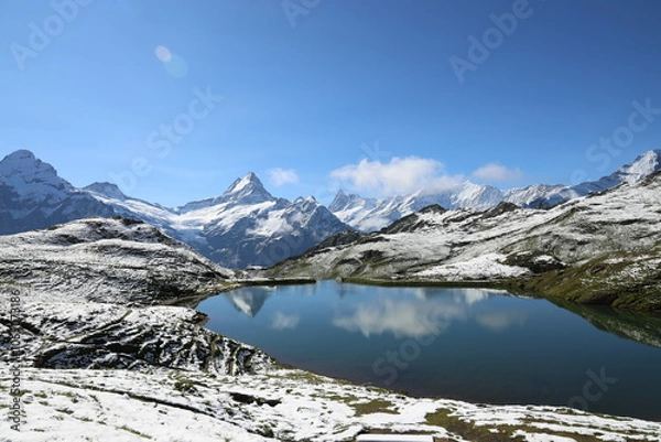 Obraz lake in the mountains