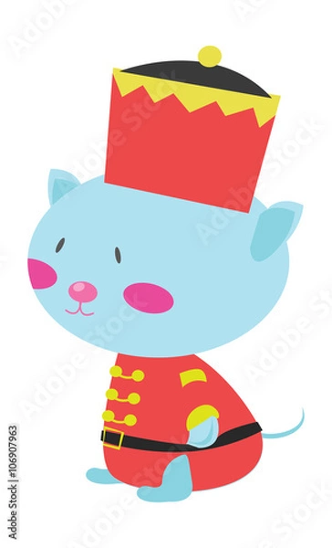 Fototapeta Christmas characters