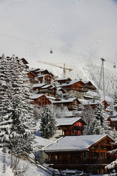Obraz house in the mountains
