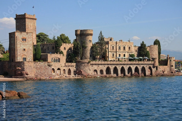 Obraz Château de Théoule sur mer