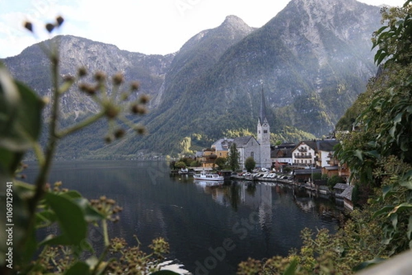 Obraz hallstatt village