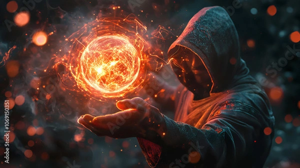 Obraz person in a mask