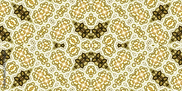 Obraz Seamless abstract pattern. The texture of the pattern is symmetrical. Endless pattern