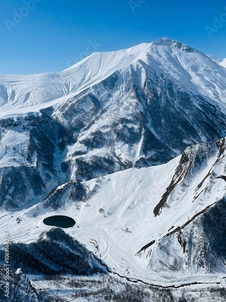Obraz snow covered mountains