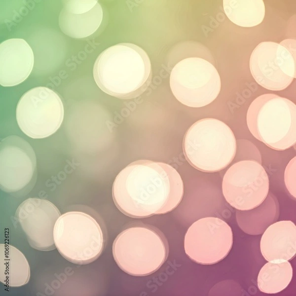 Obraz abstract, colorful bokeh background