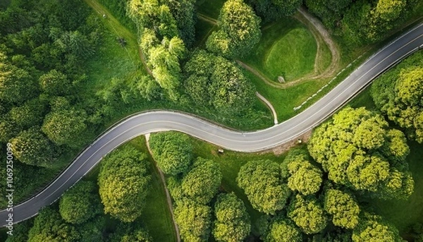 Fototapeta traffic on the highway
