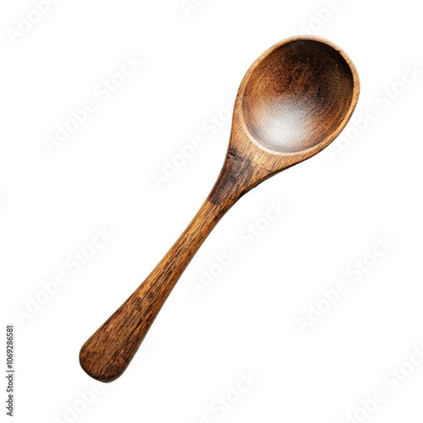 Obraz Elegant wooden spoon with a smooth finish