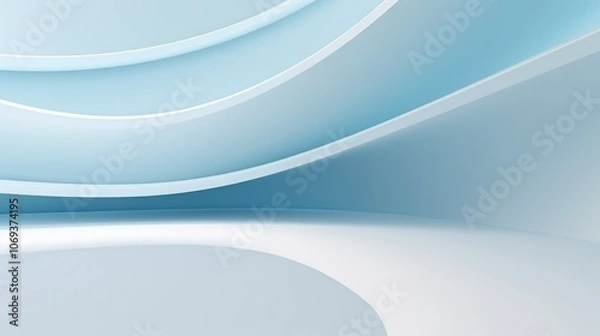 Fototapeta Abstract light blue background